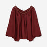 Zimmermann Mujer Barcelona Blusa Fruncida Abalorios color Burdeos sku 701-002519 01 - Foto 1