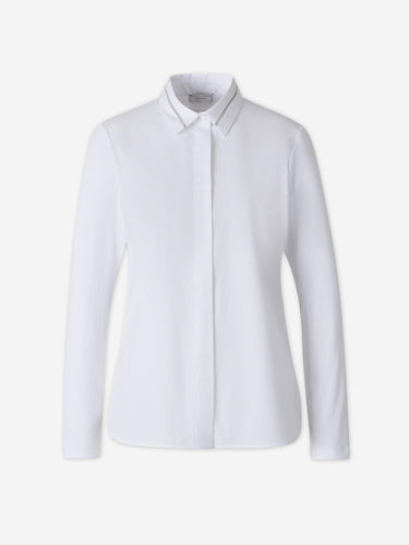 Peserico Mujer Barcelona Camisa mangas punto color Blanco sku 701-002523 01 - Foto 1