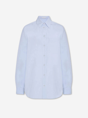 The Row Mujer Barcelona Camisa Algodón Gavina color Azul Celeste sku 701-002526 00 - Foto 1