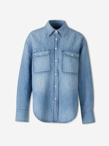 Citizens Of Humanity Mujer Barcelona Camisa Emjay color Azul Denim sku 701-002536 01 - Foto 1