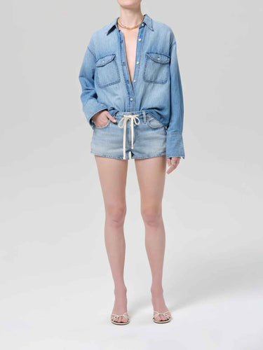 Citizens Of Humanity Mujer Barcelona Camisa Emjay color Azul Denim sku 701-002536 01 - Foto 2