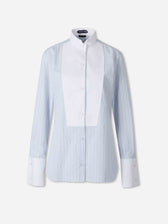 Tom Ford Mujer Barcelona Camisa Esmoquin Contraste color Azul Celeste sku 701-002537 01 - Foto 1