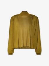 Altuzarra Mujer Barcelona Blusa Lisa Ethel color Verde sku 701-002556 01 - Foto 1