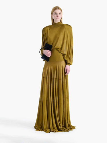 Altuzarra Mujer Barcelona Blusa Lisa Ethel color Verde sku 701-002556 01 - Foto 2