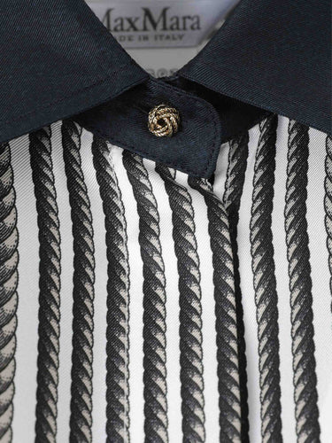 Max Mara Mujer Barcelona Camisa Estampada Seda color Multicolor sku 701-002558 01 - Foto 4