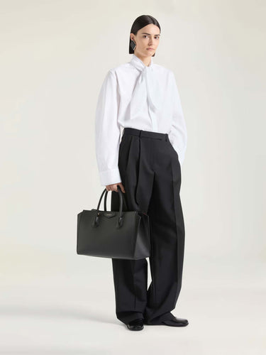 Givenchy Mujer Barcelona Camisa Lazada Cocoon color Blanco sku 701-002564 01 - Foto 2