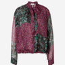 Dries Van Noten Mujer Barcelona Blusa Seda Lazada color Multicolor sku 701-002567 01 - Foto 1