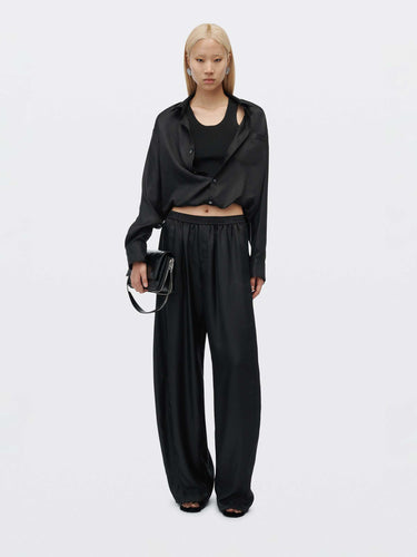 Alexander Wang Mujer Barcelona Camisa Top Capas color Negro sku 701-002570 01 - Foto 4