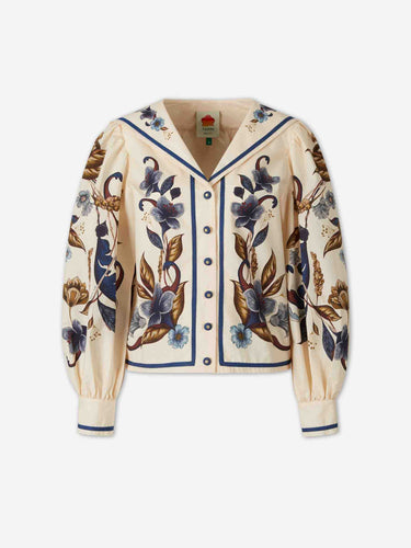 Farm Rio Mujer Barcelona Blusa Estampada Algodón color Multicolor sku 701-002572 01 - Foto 1