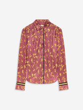 Dries Van Noten Mujer Barcelona Camisa Estampada Jacquard color Terracota sku 701-002574 01 - Foto 1