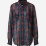 Dries Van Noten Mujer Barcelona Camisa Semitransparente Lurez color Multicolor sku 701-002575 01 - Foto 1