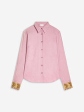 Dries Van Noten Mujer Barcelona Camisa Puños Bordados color Rosa Palo sku 701-002576 01 - Foto 1