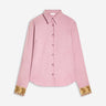 Dries Van Noten Mujer Barcelona Camisa Puños Bordados color Rosa Palo sku 701-002576 01 - Foto 1