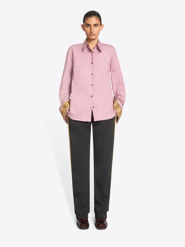 Dries Van Noten Mujer Barcelona Camisa Puños Bordados color Rosa Palo sku 701-002576 01 - Foto 2
