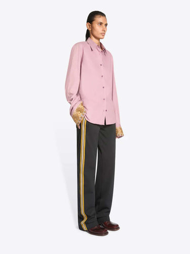 Dries Van Noten Mujer Barcelona Camisa Puños Bordados color Rosa Palo sku 701-002576 01 - Foto 4