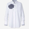 Silvia Tcherassi Mujer Barcelona Camisa Bordado Flor color Blanco sku 701-002578 01 - Foto 1
