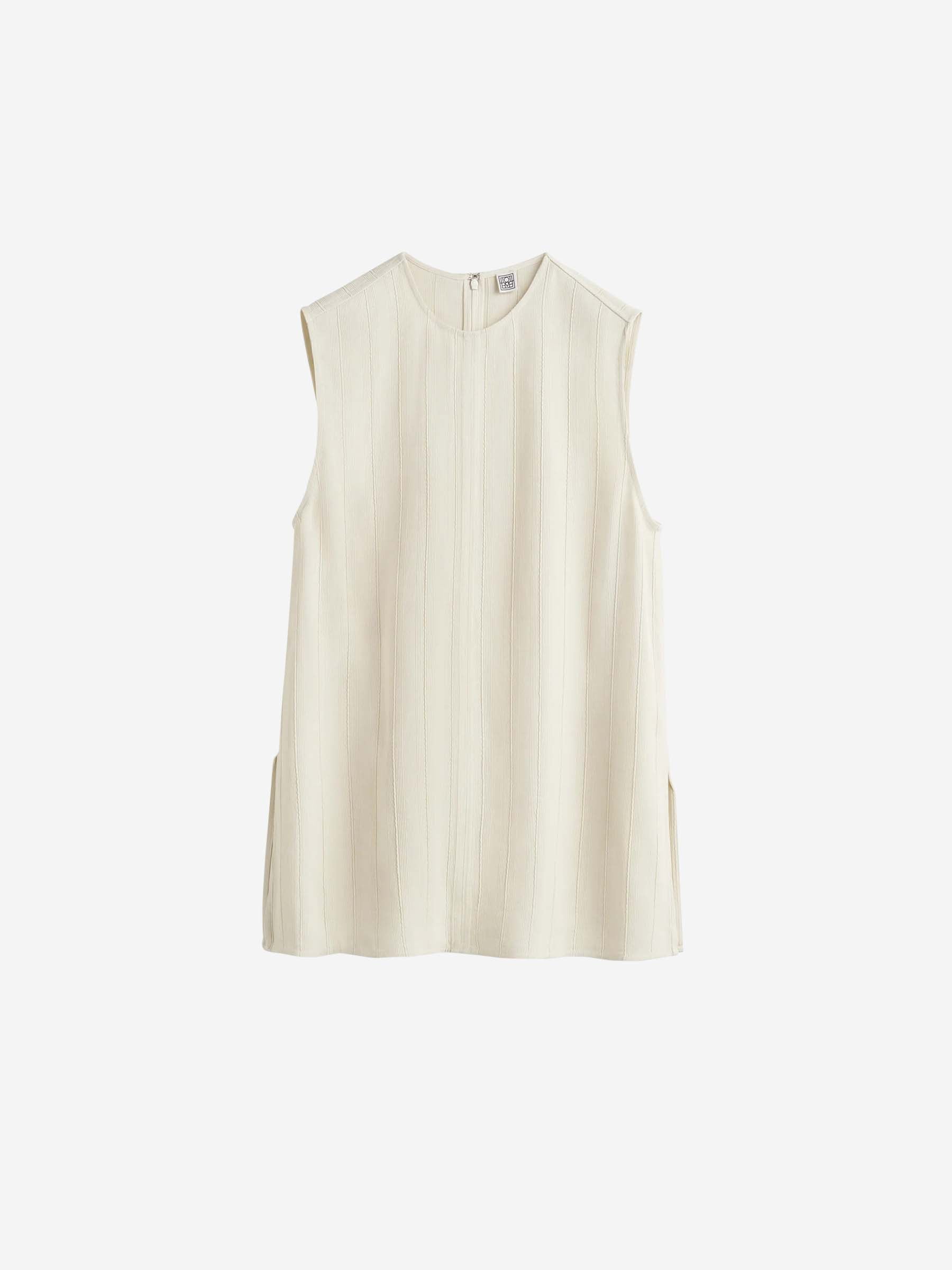 TOTEME Mujer Barcelona Blusa Rayas Lino color Amarillo Claro sku 702-000479 01 - Foto 1