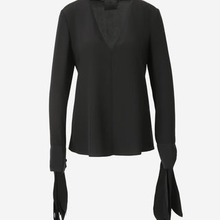 Givenchy Mujer Barcelona Blusa Seda Nudos color Negro sku 702-000490 01 - Foto 1