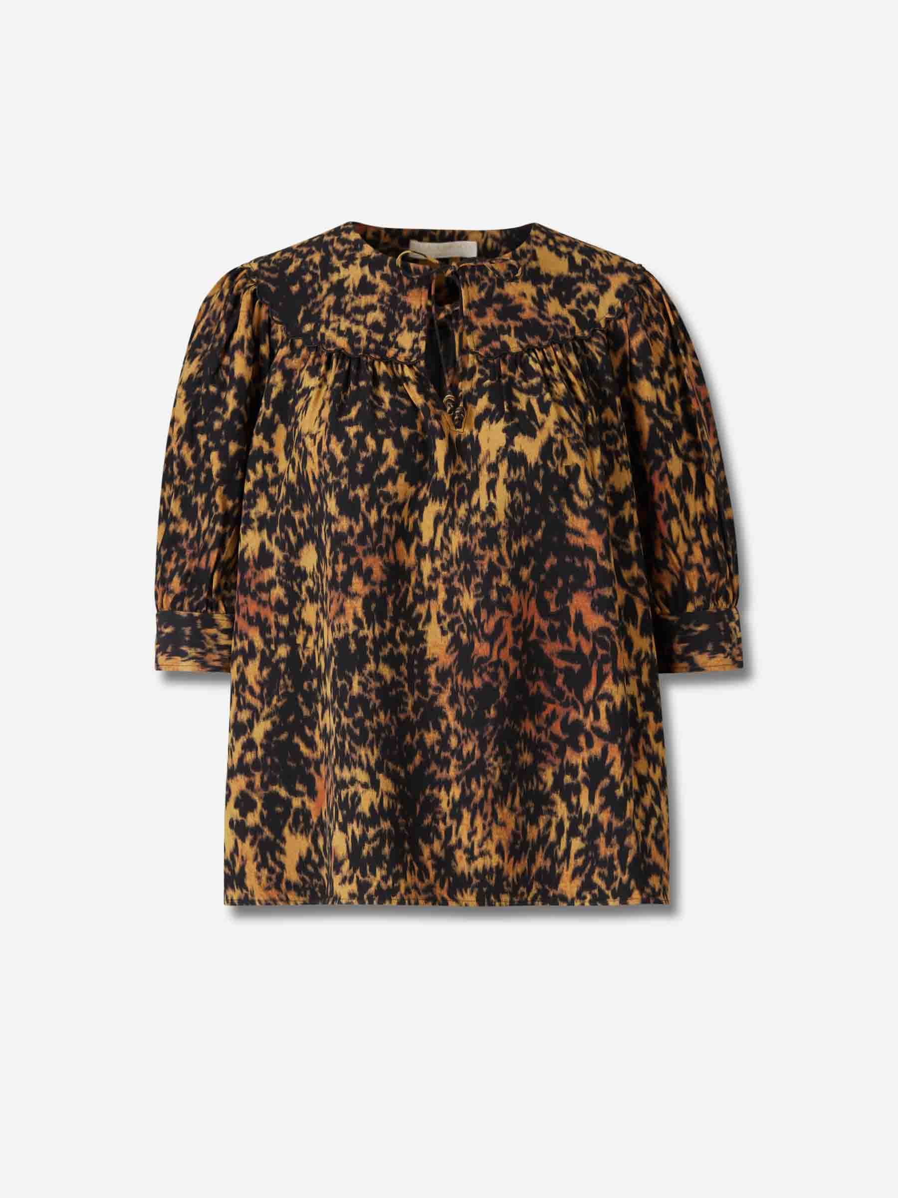 Ulla Johnson Mujer Barcelona Blusa Estampada color Leopardo sku 702-000491 01 - Foto 1