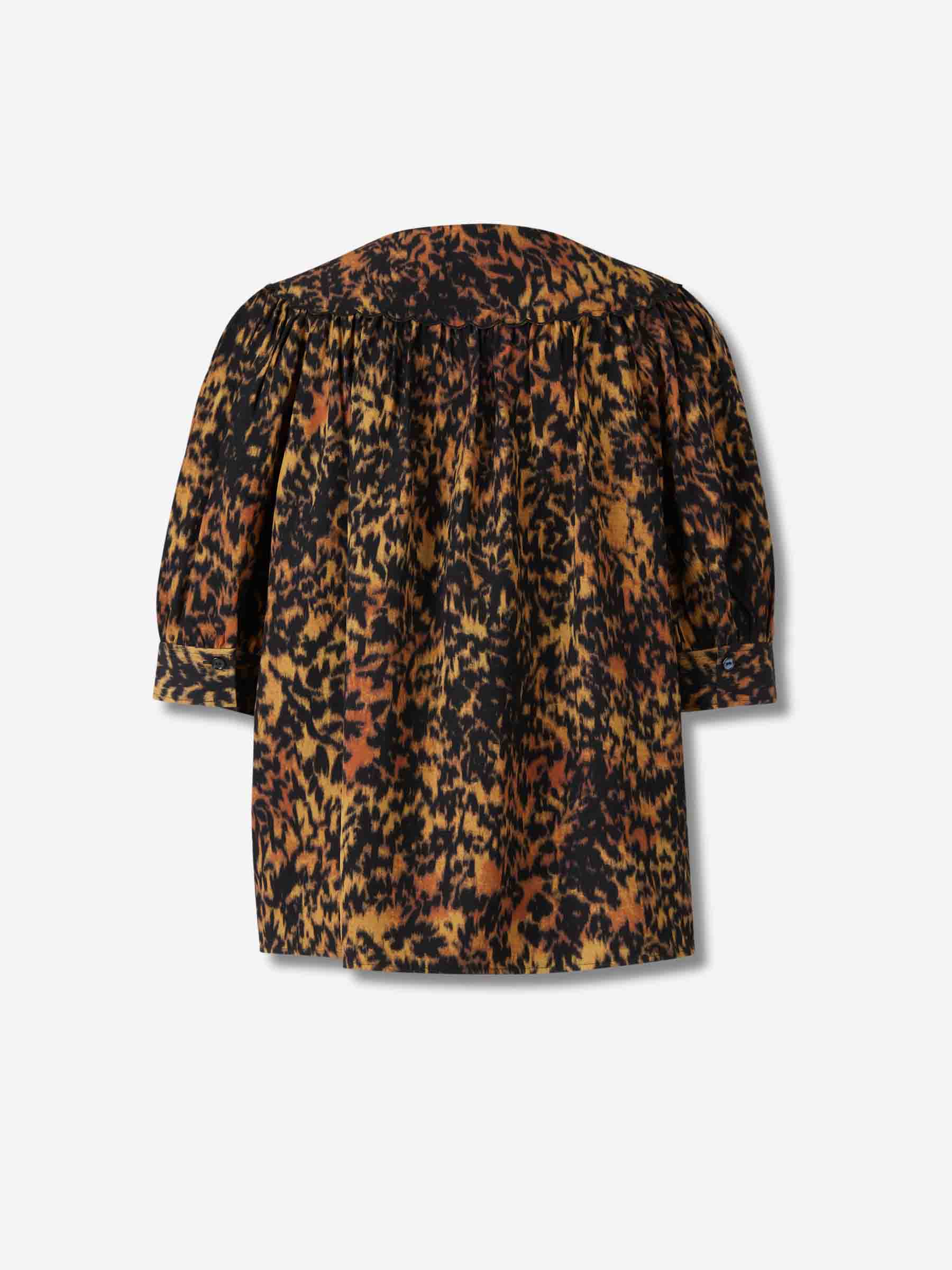 Ulla Johnson Mujer Barcelona Blusa Estampada color Leopardo sku 702-000491 01 - Foto 2