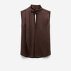 Dorothee Schumacher Mujer Barcelona Blusa Seda Lazo color Marrón Oscuro sku 702-000493 01 - Foto 1