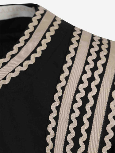 Ulla Johnson Mujer Barcelona Top Anora color Negro sku 702-000501 01 - Foto 3