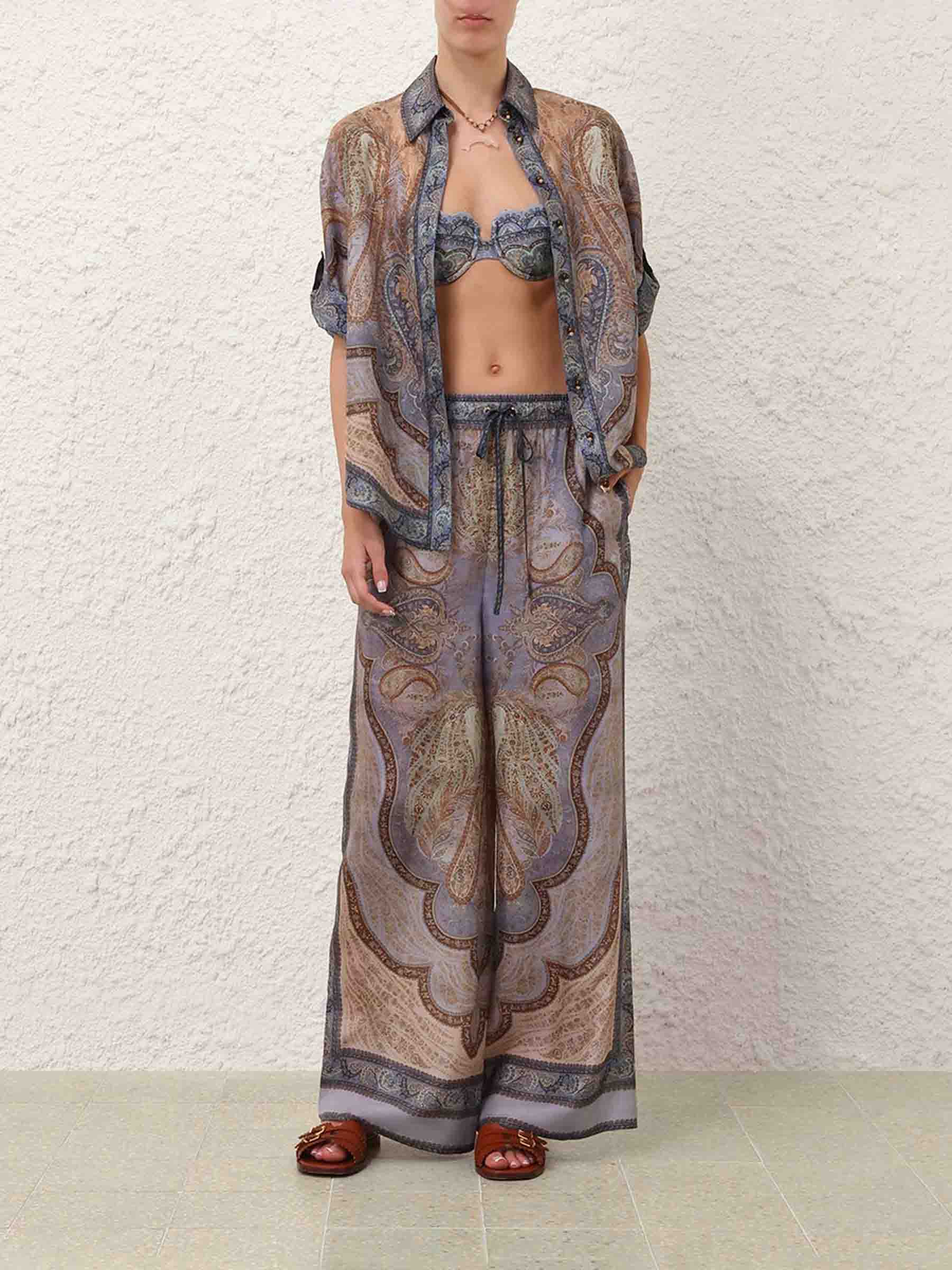 Zimmermann Mujer Barcelona Camisa Wanderlust color Multicolor sku 702-000506 01 - Foto 2