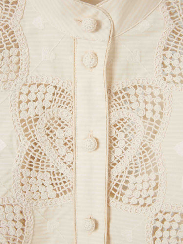 Zimmermann Mujer Barcelona Blusa Wanderlust color Crema sku 702-000507 01 - Foto 3
