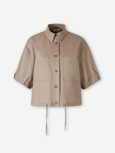 Peserico Mujer Barcelona Camisa Satinada Algodón color Camel sku 702-000509 01 - Foto 1