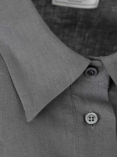 Peserico Mujer Barcelona Camisa de línea elegante color Gris Antracita sku 702-000510 01 - Foto 3