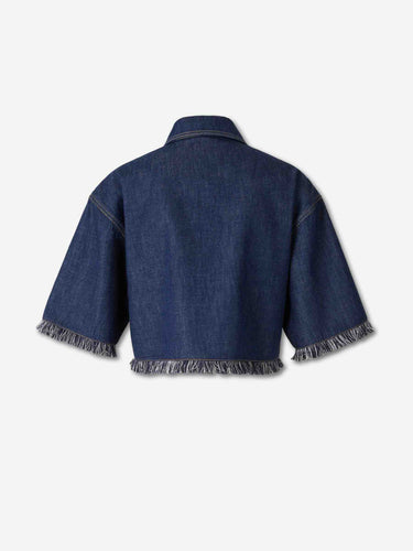 Zimmermann Mujer Barcelona Camisa Denim Rhiannon color Azul Denim sku 702-000515 01 - Foto 2
