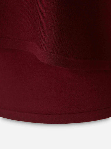 Simkhai Mujer Barcelona Jersey Cuello Polo color Burdeos sku 702-000523 01 - Foto 4
