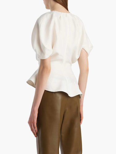 Khaite Mujer Barcelona Blusa Rumi color Crema sku 702-000526 01 - Foto 3