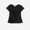 Ganni Mujer Barcelona Blusa Cuello Bobo color Negro sku 702-000527 01 - Foto 1