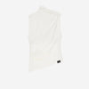 Courrèges Mujer Barcelona Top Drapeado Algodón color Blanco sku 703-002301 01 - Foto 1
