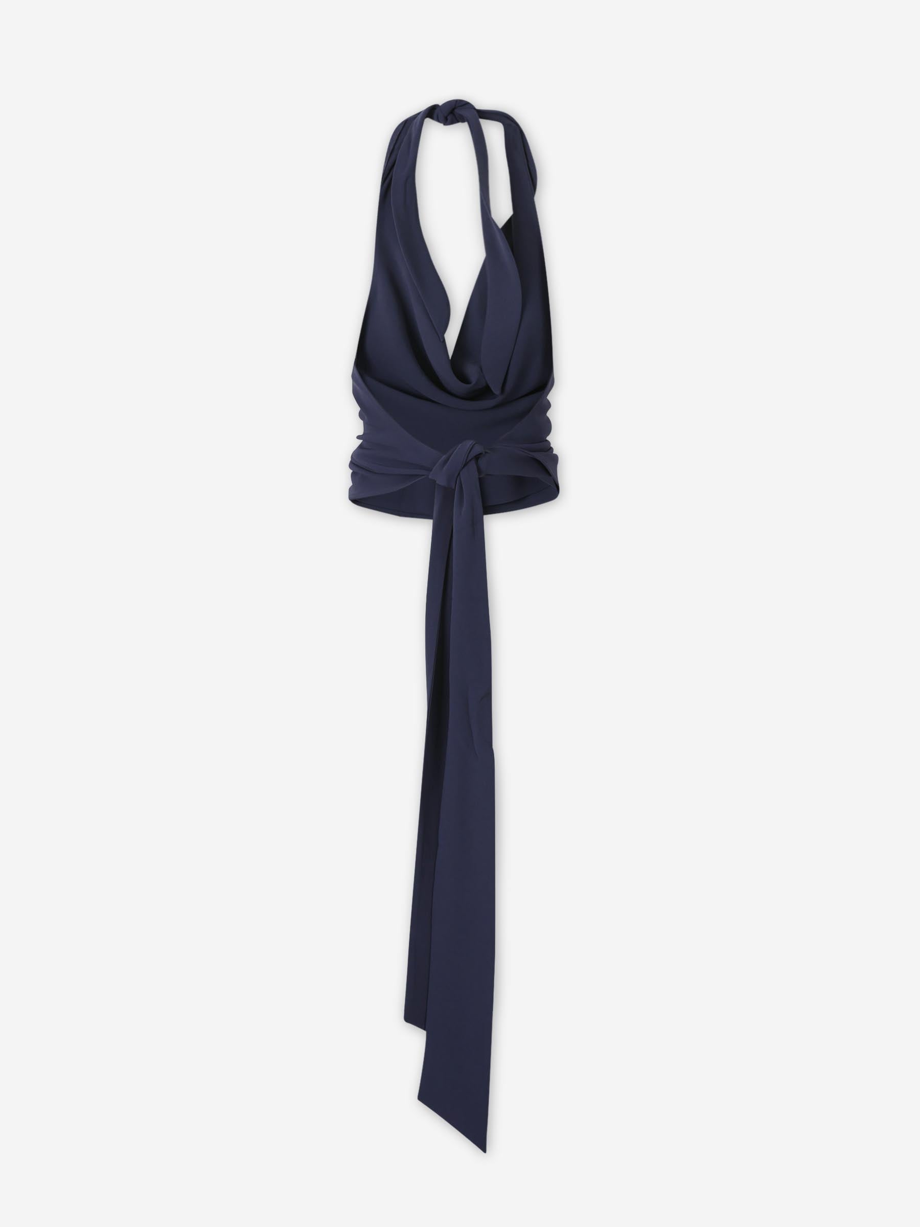Cult Gaia Mujer Barcelona Top Augusta color Azul Marino sku 703-002417 01 - Foto 2