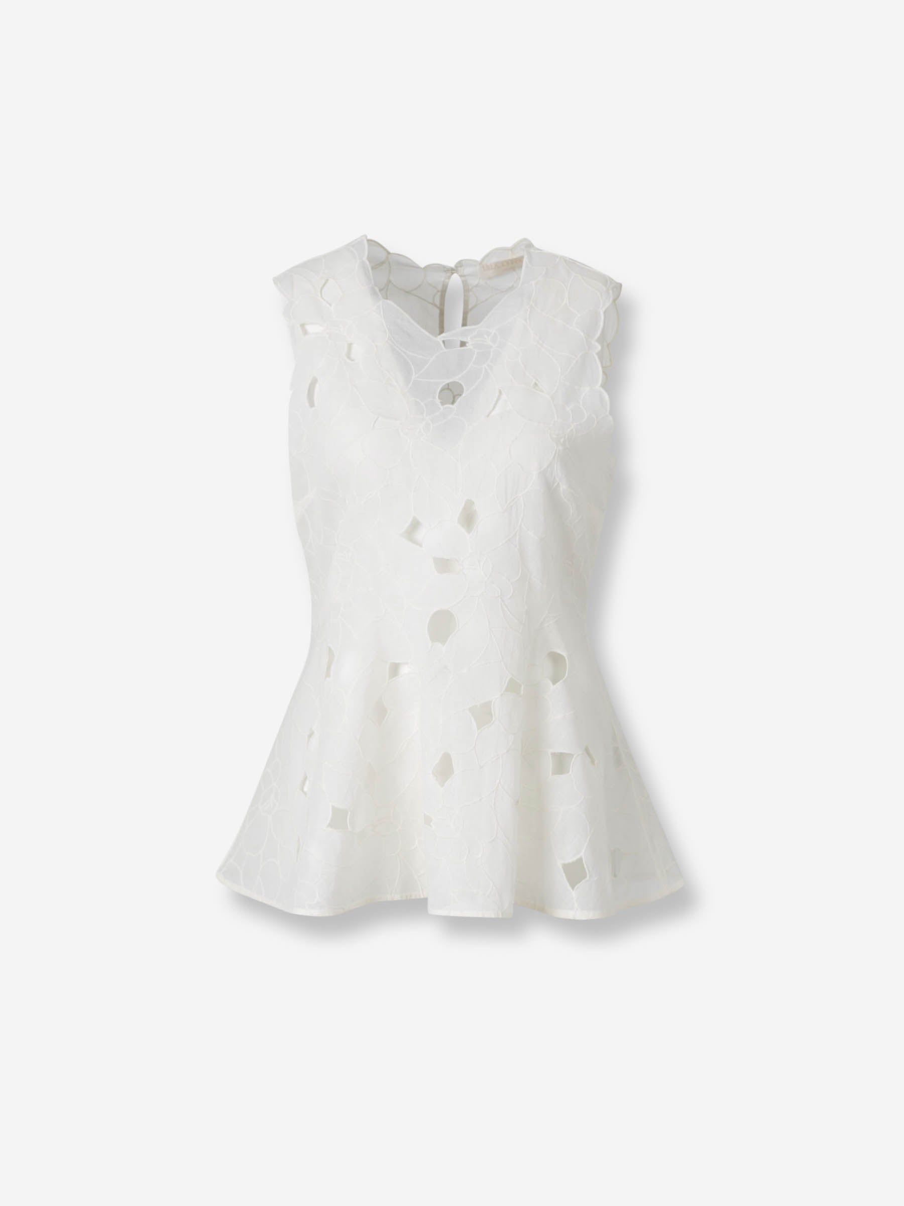 Ulla Johnson Mujer Barcelona Top Tank Ali color Marfil sku 703-002422 01 - Foto 1