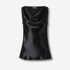 Peserico Mujer Barcelona Top Satinado color Negro sku 703-002426 01 - Foto 1