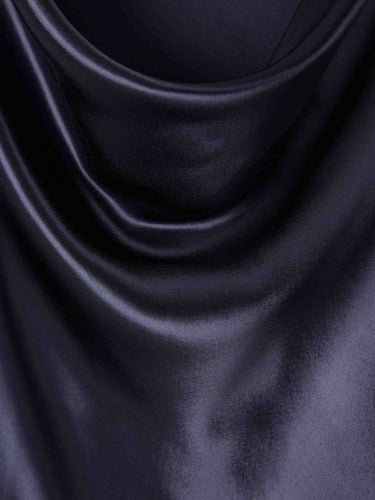 Peserico Mujer Barcelona Top Satinado color Azul Noche sku 703-002426 02 - Foto 3