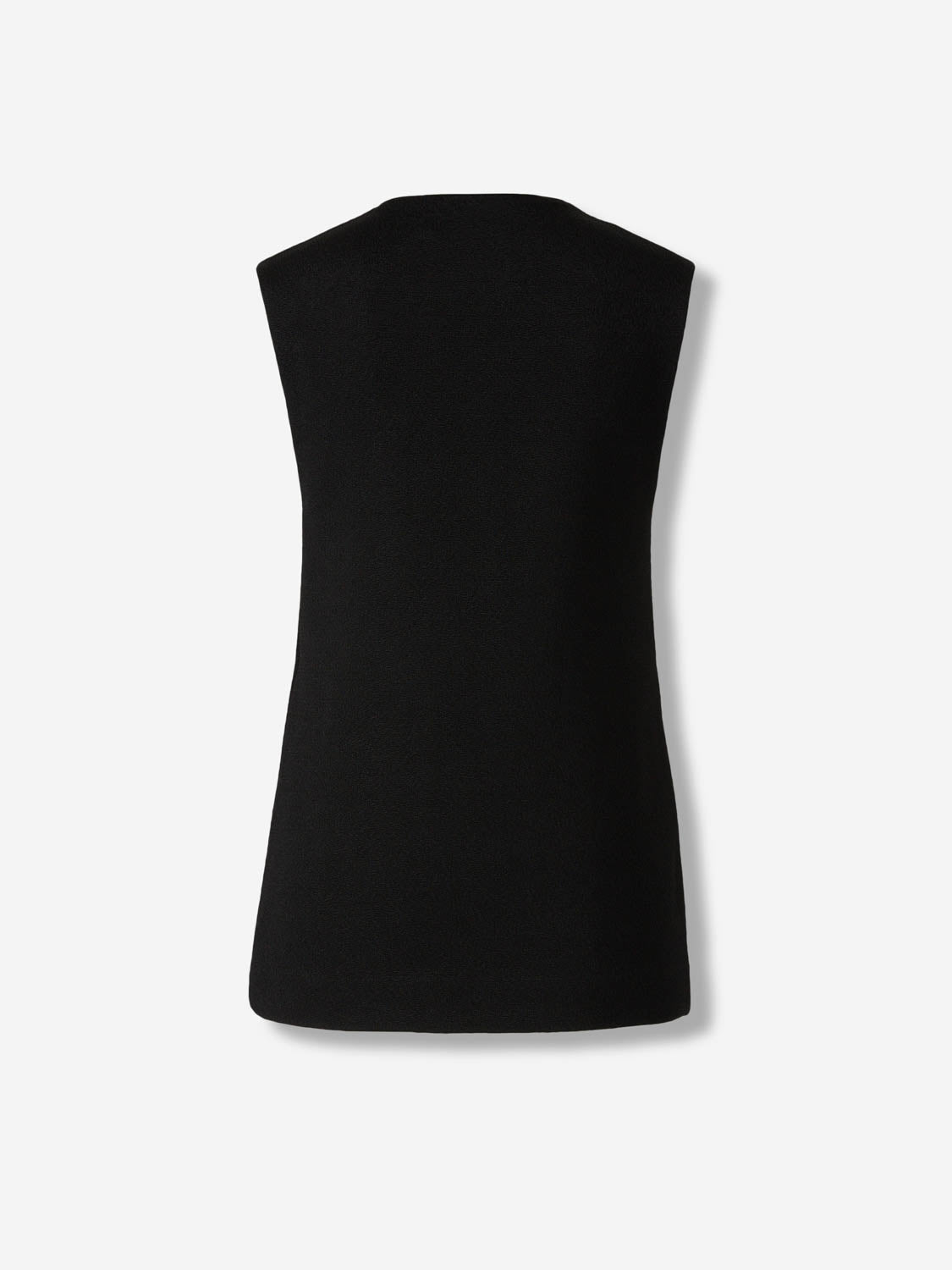 Jil Sander Mujer Barcelona Blusa Fluida Pico color Negro sku 703-002435 01 - Foto 2