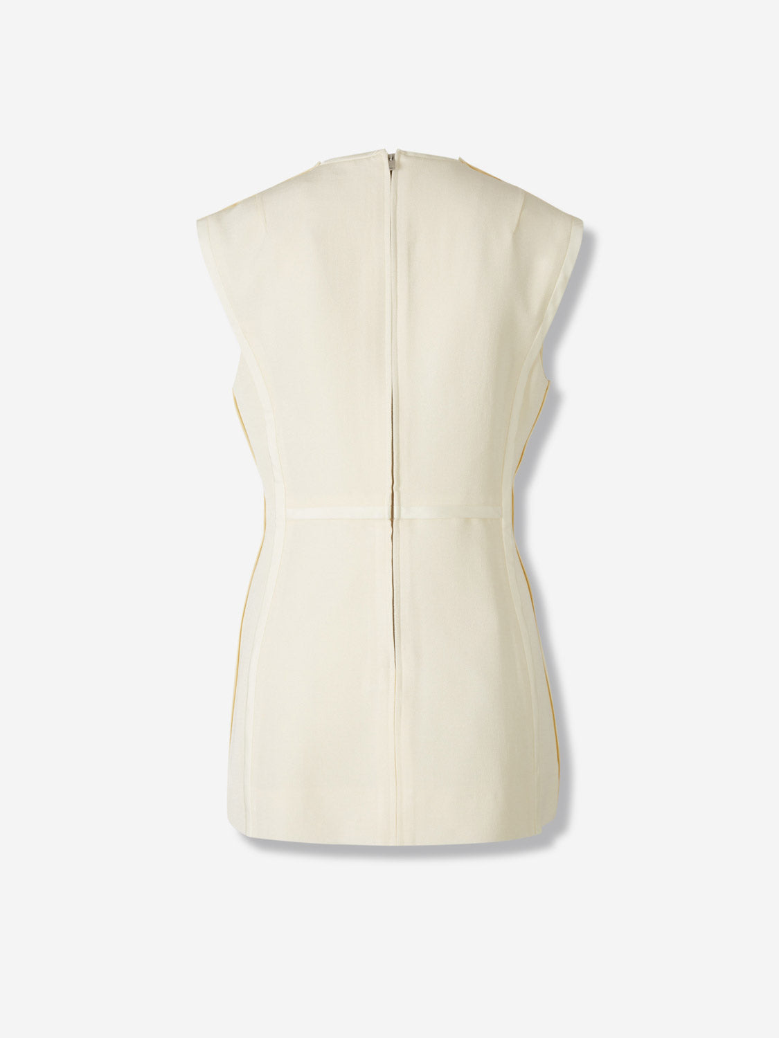 Jil Sander Mujer Barcelona Blusa Sin Mangas color Blanco sku 703-002436 01 - Foto 2