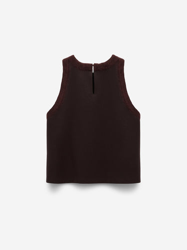 Dorothee Schumacher Mujer Barcelona Top Emotional Essence color Burdeos sku 703-002441 01 - Foto 3