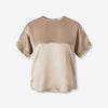 Simkhai Mujer Barcelona Blusa Satinada color Dorado sku 703-002449 01 - Foto 1