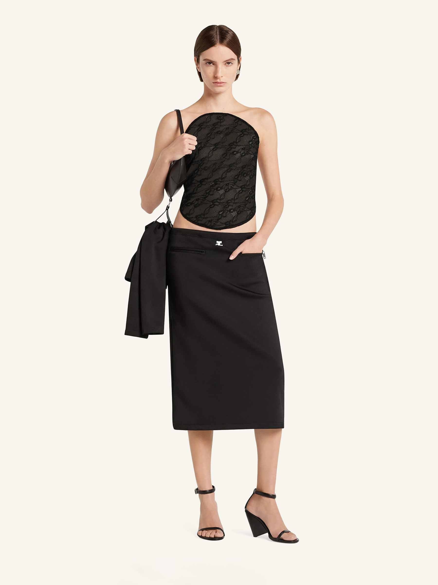 Courrèges Mujer Barcelona Body Illusion Circle color Negro sku 703-002455 01 - Foto 2