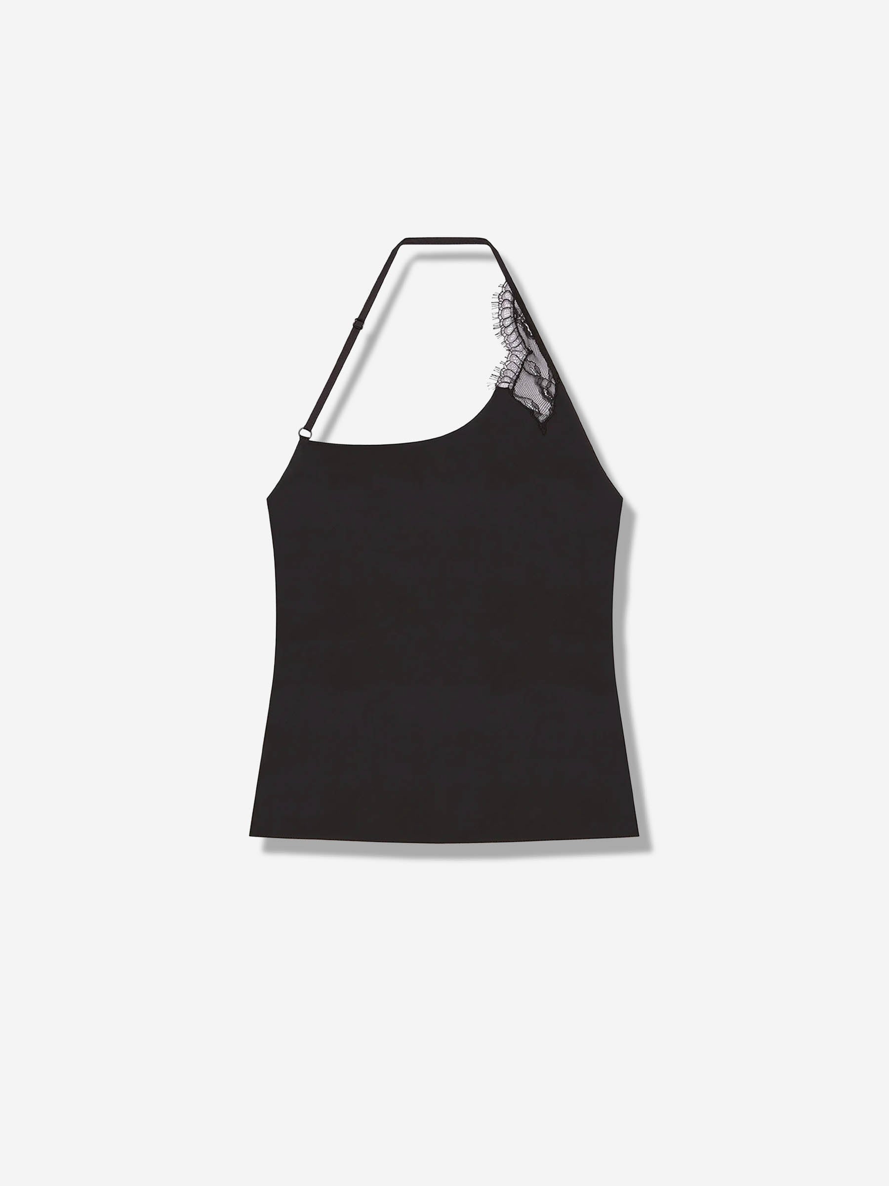 Courrèges Mujer Barcelona Top Asimétrico Encaje color Negro sku 703-002456 01 - Foto 1
