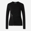 Rabanne Mujer Barcelona Jersey ajustado con botones color Negro sku 703-002462 01 - Foto 1