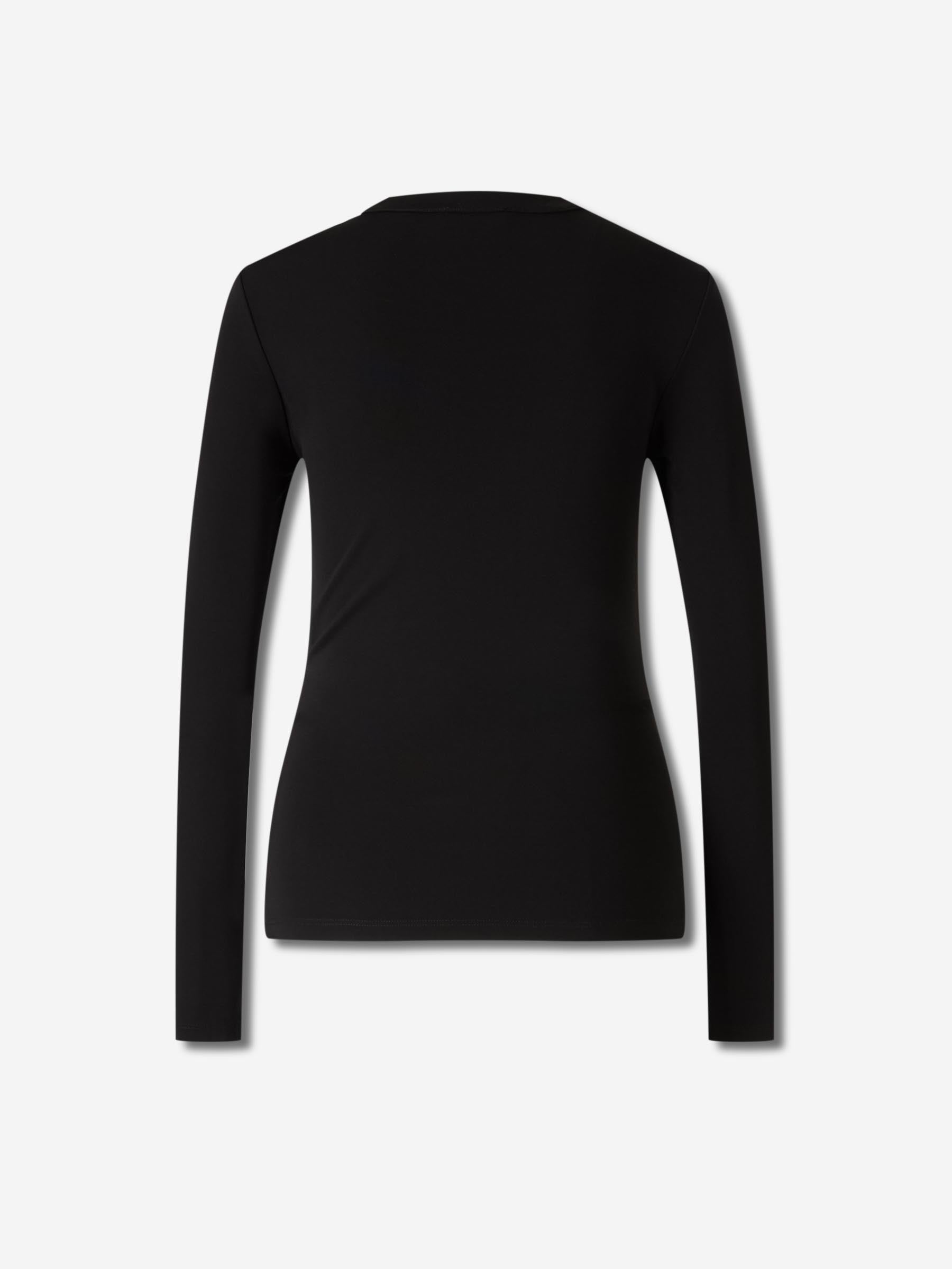Rabanne Mujer Barcelona Jersey ajustado con botones color Negro sku 703-002462 01 - Foto 2