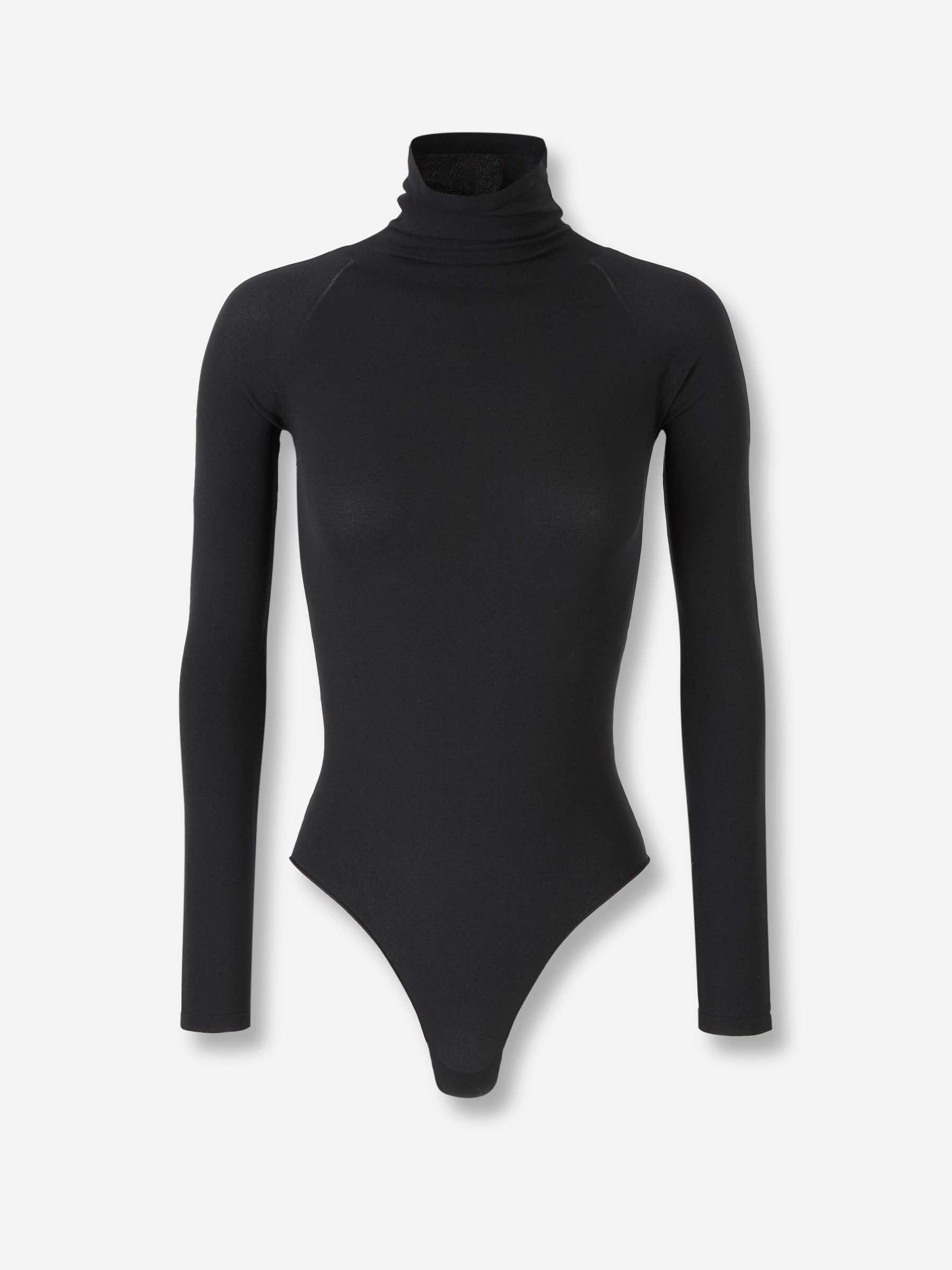 Alaïa Mujer Barcelona Body Cuello Alto color Negro sku 703-002463 01 - Foto 1