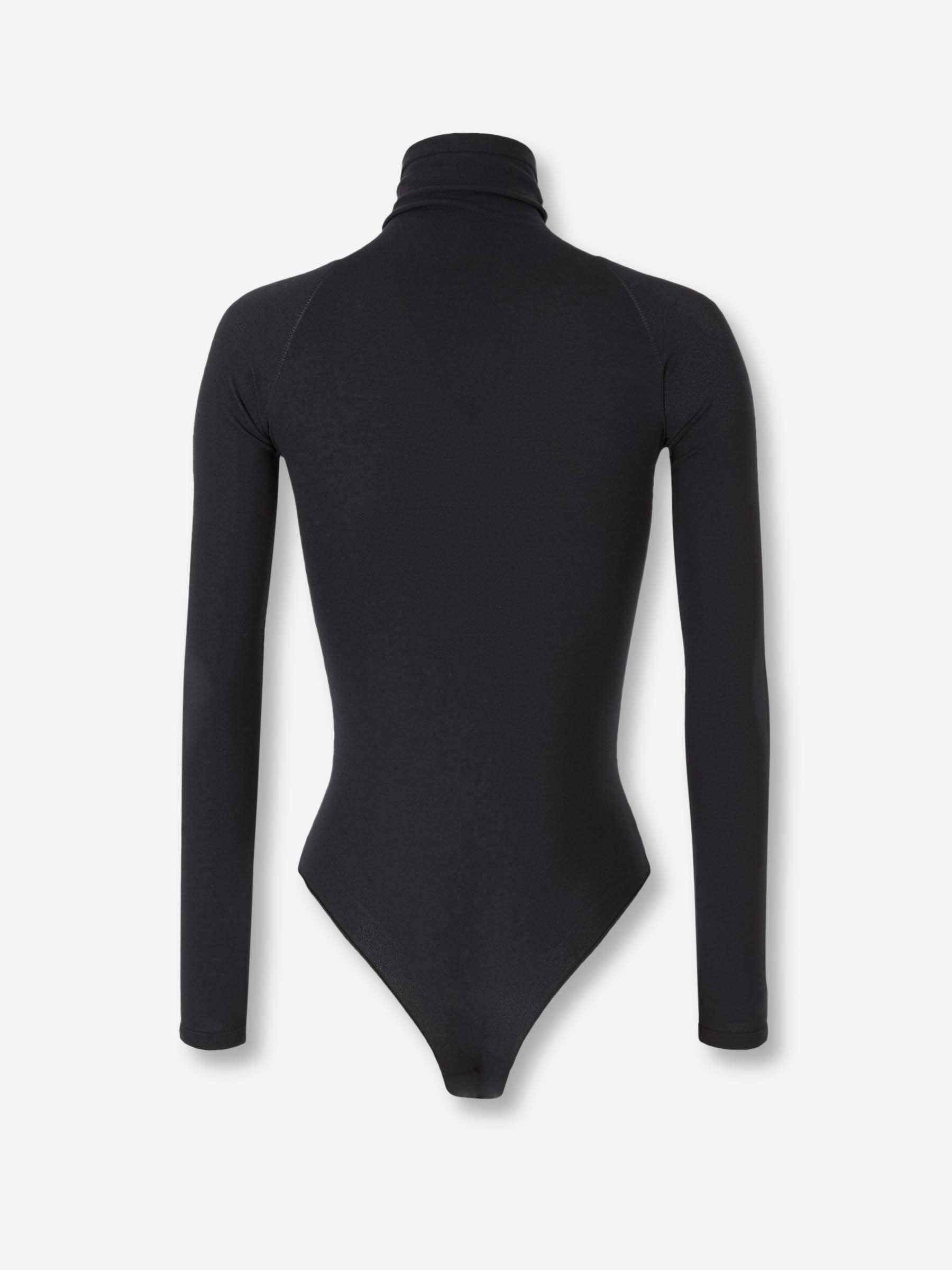 Alaïa Mujer Barcelona Body Cuello Alto color Negro sku 703-002463 01 - Foto 2