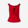 Magda Butrym Mujer Barcelona Top Floral color Rojo sku 703-002472 01 - Foto 1
